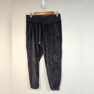 Athleta Black Velvet Pants